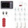 AlarmTab® - Alarmanlagen Premium-Set für große Häuser mit Samsung Tab A6 (Schwarz)